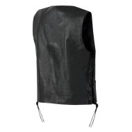 Ozone Rino leather motorcycle vest