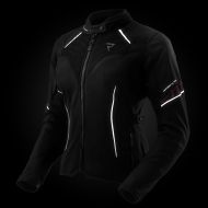 Дамско мото яке REBELHORN JAX LADY BLACK/GREY/PINK