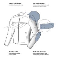 REBELHORN HUNTER II sports leather motorcycle jacket