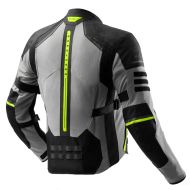 Лятно текстилно мото яке Rebelhorn Scandal 3 Black/Grey/Fluo/Yellow