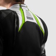 Текстилно мото яке Rebelhorn Borg 2 Black/Grey/Fluo/Yellow