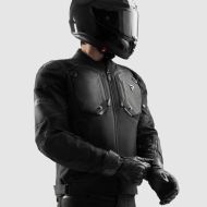 Текстилно мото яке Rebelhorn Borg 2 - Черен