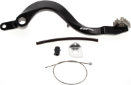 Μανέτα πίσω φρένου RFX Pro ST (H/A Μαύρο / H/A Τιτάνιο) - Kawasaki KXF450 06-25