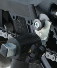 Адаптери за стойка R&G RACING M10 Black Bobbins Triumph Tiger 800 XRX 15-17