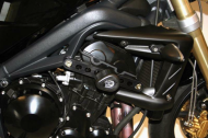 Краш тапи R&G RACING Aero Crash Protectors Black Triumph Street Triple/R 675 07-12
