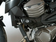 Краш тапи R&G RACING Aero Crash Protectors Black Kawasaki Z800 13-16