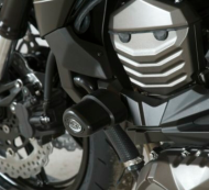 Краш тапи R&G RACING Aero Crash Protectors Black Kawasaki Z800 13-16