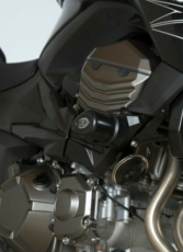 Краш тапи R&G RACING Aero Crash Protectors Black Kawasaki Z800 13-16