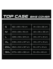 Husa pentru motociclete SECA COVER TOP CASE