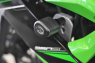 Краш тапи R&G RACING Aero Crash Protectors Black Kawasaki Ninja 250SL 15-16