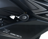 Краш тапи R&G RACING Aero Crash Protectors White Kawasaki Z300 15-18