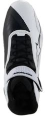 Ghete moto pentru femei ALPINESTARS STELLA FASTER V4 ALB/NEGRU
