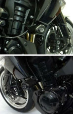 Краш тапи R&G RACING Aero Crash Protectors Black Kawasaki Z1000 10-20