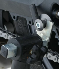 Адаптери за стойка R&G RACING M10 x 1.5 Black Bobbins