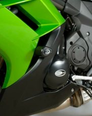 Краш тапи R&G RACING Aero Crash Protectors Black Kawasaki ER6-F 12-16