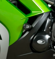 Краш тапи R&G RACING Aero Crash Protectors Black Kawasaki ER6-F 12-16