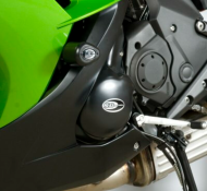 Краш тапи R&G RACING Aero Crash Protectors Black Kawasaki ER6-F 12-16