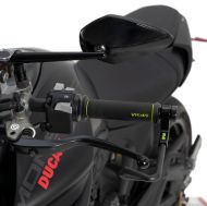 Manere motocicleta BARRACUDA VR|46 Negru
