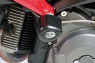 Краш тапи R&G RACING Aero Crash Protectors Black Ducati Monster 696 08-14 / 796 10-15 / 1100 08-11