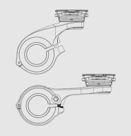 Suport frontal pentru biciclete QUAD LOCK PRO