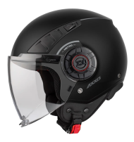 SCOOTER HELMET METRO S SOLID V2 A1 BLACK MATT