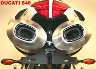 R&G RACING License Plate Holder Ducati 1098 07-09, S '07, 848 '08-10