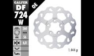 Rear brake disc Galfer WAVE FIXED DISC WAVE FIXED 260x6mm DF724W