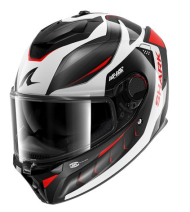 Cască SHARK SPARTAN GT PRO CARBON MEKARIUM NEGRU/GRI/ROȘU