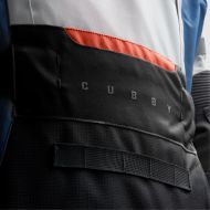 Текстилно яке REBELHORN CUBBY-V-BLUE/GREY/RED
