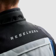 Текстилно яке REBELHORN CUBBY-V-BLUE/GREY/RED