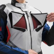 Текстилно яке Rebelhorn Hiker 4 Light Grey Blue Red
