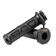 Moto grips with heating 12V Black - 90536