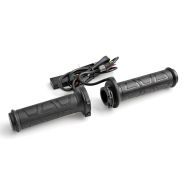 Moto grips with heating 12V Black - 90536