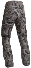 Pantaloni textili de camuflaj Lindstrands Zion - Scurți