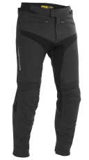 Pantaloni de piele Lindstrands Sanden Negri - Scurti