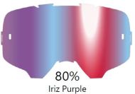 Iriz плака за очила Leatt Velocity-Purple 80%
