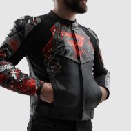 Geacă sport din piele Rebelhorn Vandal 2 Cruze