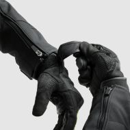 Mănuși textile Rebelhorn Core Negru/Galben