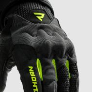 Mănuși textile Rebelhorn Core Negru/Galben