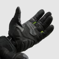 Mănuși textile Rebelhorn Core Negru/Galben