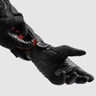 Mănuși textile Rebelhorn Core Black/Red