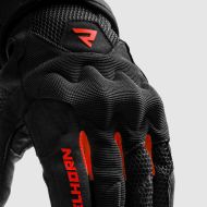 Mănuși textile Rebelhorn Core Black/Red