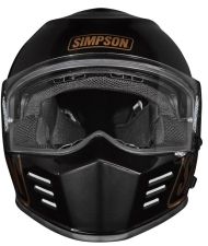 SIMPSON VENOM Logo ST BK Helmet