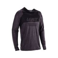 Tricou motocross LEATT Moto 4.5 Lite Stealth Negru/Gri V26