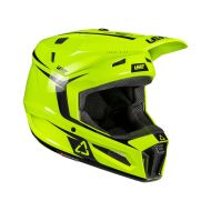 Children's motocross helmet LEATT Kit Moto 3.5 Jr Neon Yellow V26