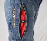 Moto jeans TRILOBITE PARADO DOUBLELAYER AAA REGUAL FIT MEN BLUE LEVEL 2