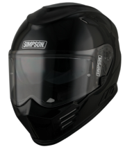 Каска SIMPSON Venom 06 Solid Gloss Black