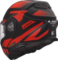 Отваряема мото каска LS2 FF901 ADVANT X NOVA MATT BLACK RED