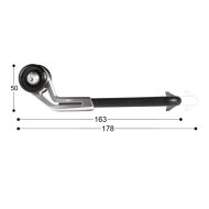 Μοχλός ασφαλείας BARRACUDA LEVER PRO-TECT B-LUX BLACK