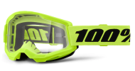 Мотокрос очила 100% STRATA2 NEON YELLOW 24